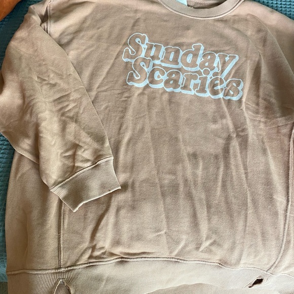 Aerie The Chill Crew Sweatshirt “Sunday Scaries” - Picture 2 of 4